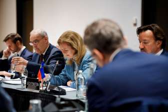 Deputy Head of Government Sabine Monauni at the EFTA Ministerial Conference in Reykjavik.